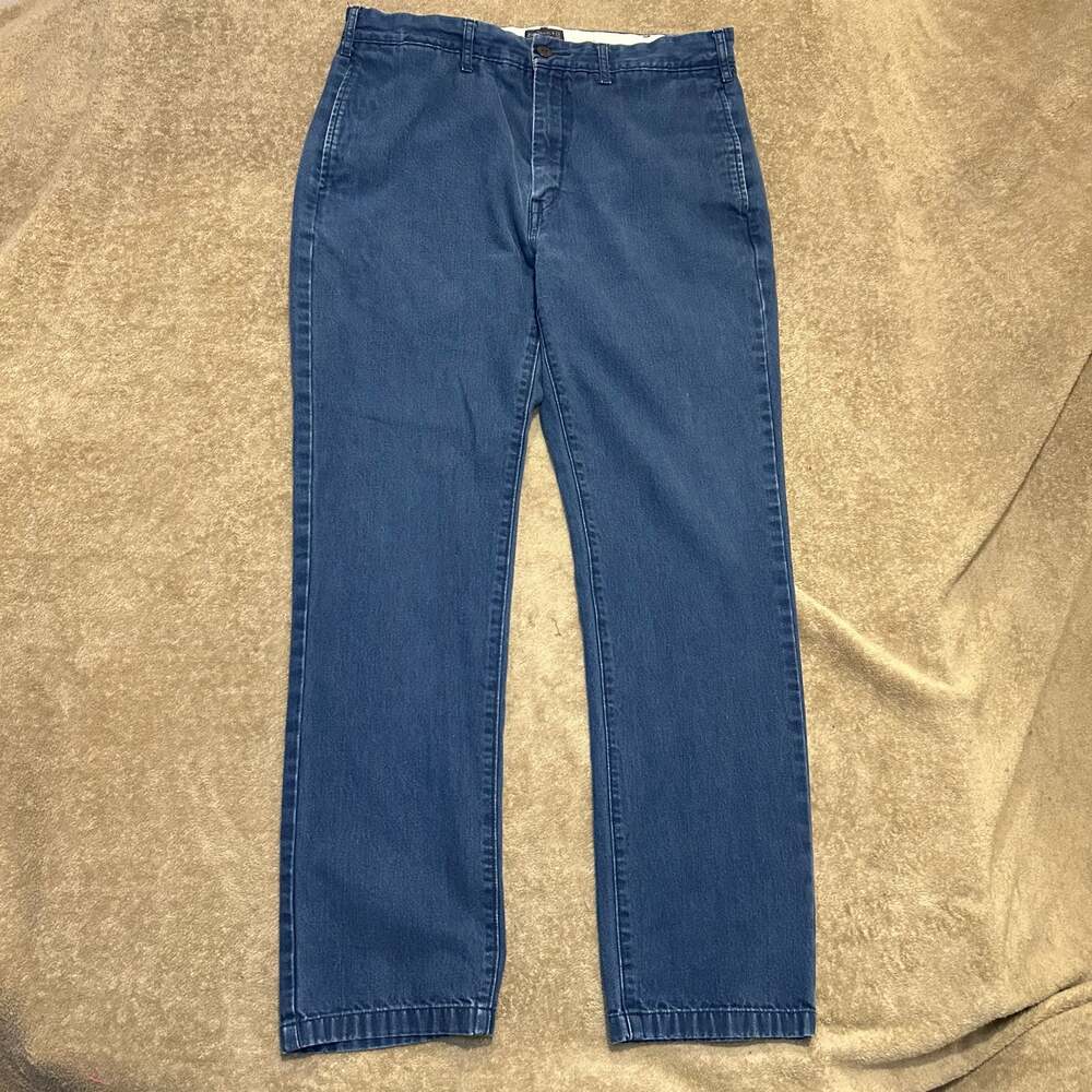 Levi Strauss & Co. Two Horse Brand Blue Denim Chino Pants W33 L32